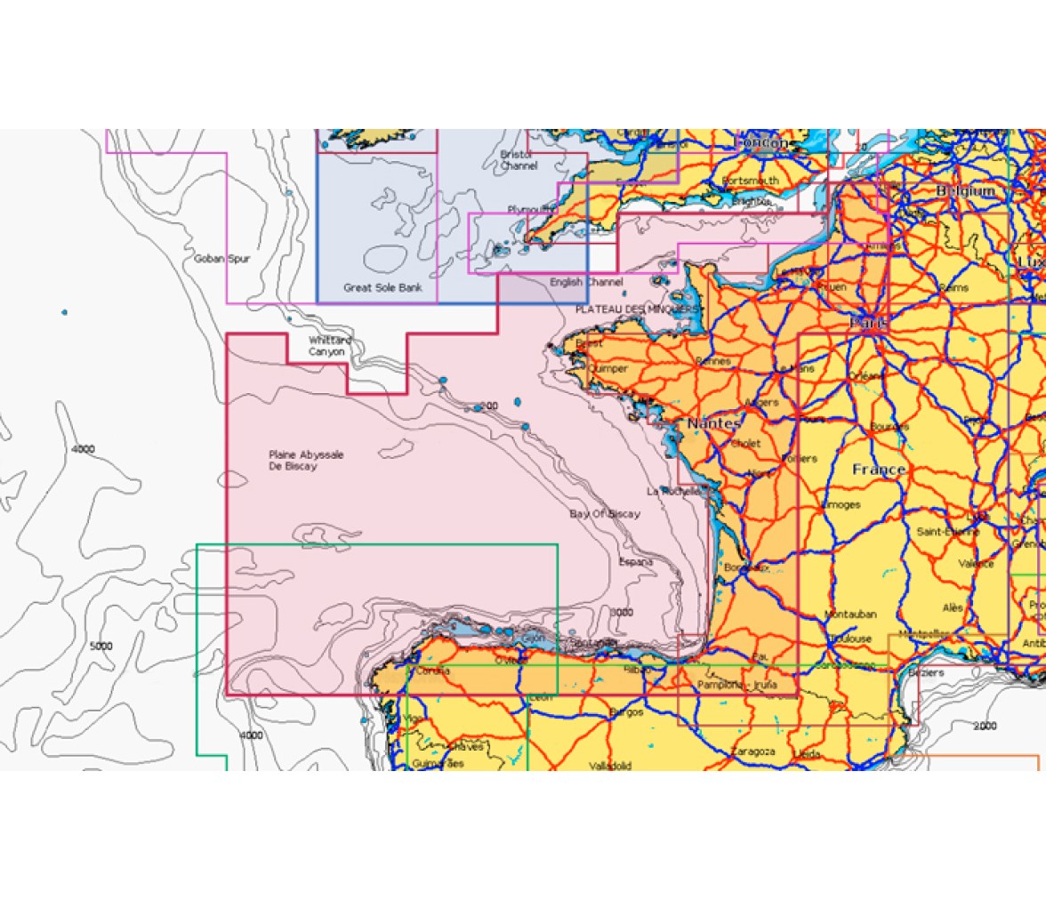 Cartografia Nautica Navionics+ Blank Regular