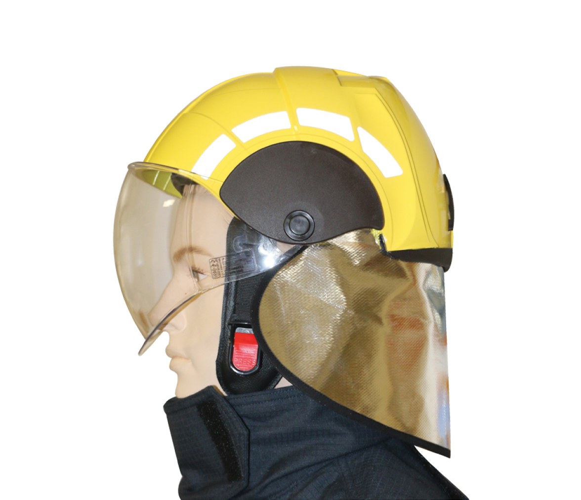 Casco de Bombero homologado SOLAS/MED