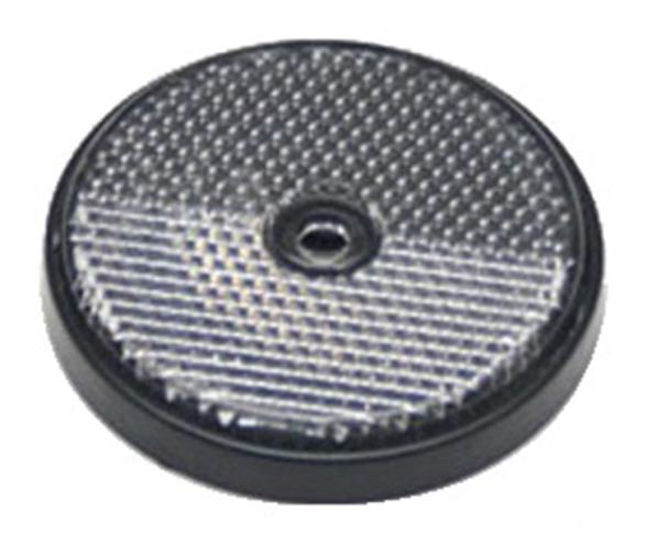 Catadioptrico circular blanco