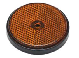 Catadioptrico circular naranja