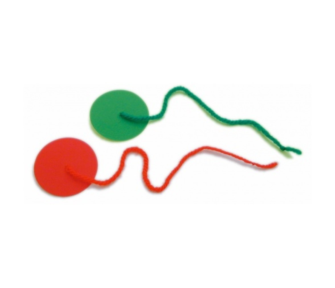 Catavientos para para velas de proa Rojo y Verde
