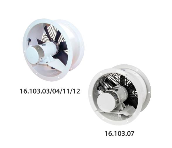 Cem Ventilador/Extractor Axial