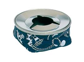 Cenicero Nautico Acero Inoxidable Azul