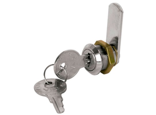 Rotary Chromated Zinc Alloy Closure with Key