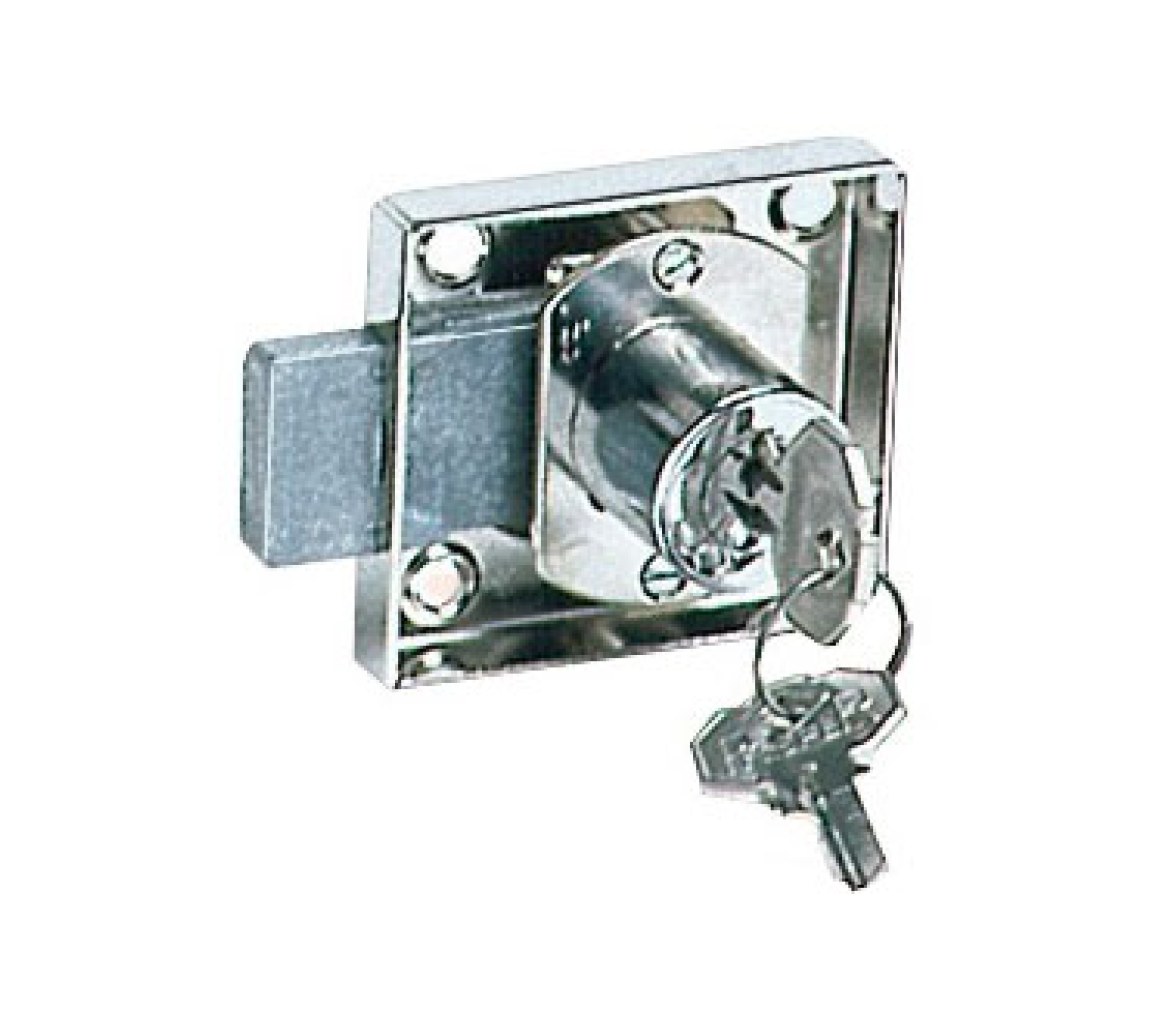 Cerradura de Laton Cromado