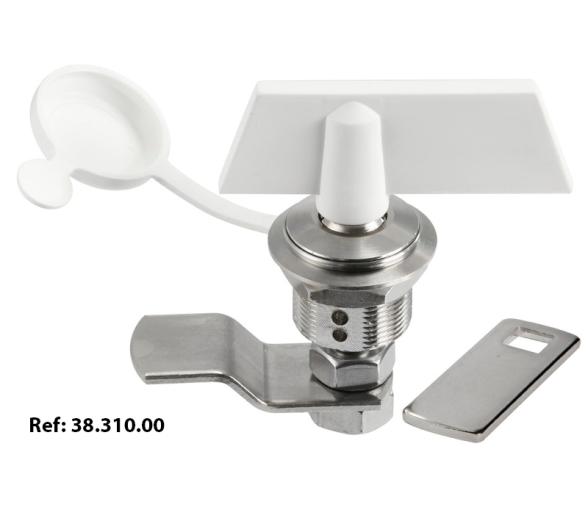 Cerradura para Registros con llave tipo manilla