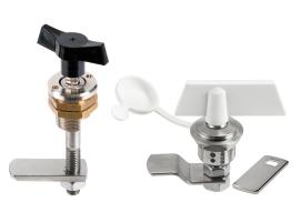 Cerradura para Registros con llave tipo manilla