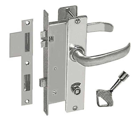 Cerradura Anti-Vibracion para WC