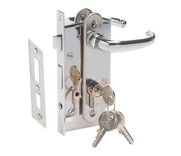 Cerradura de Laton Completa