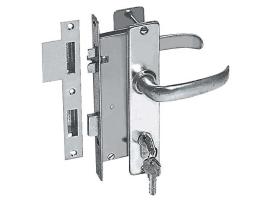 Cerradura de Laton Satinado