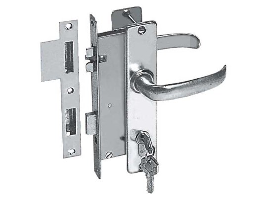 Cerradura de Laton Satinado