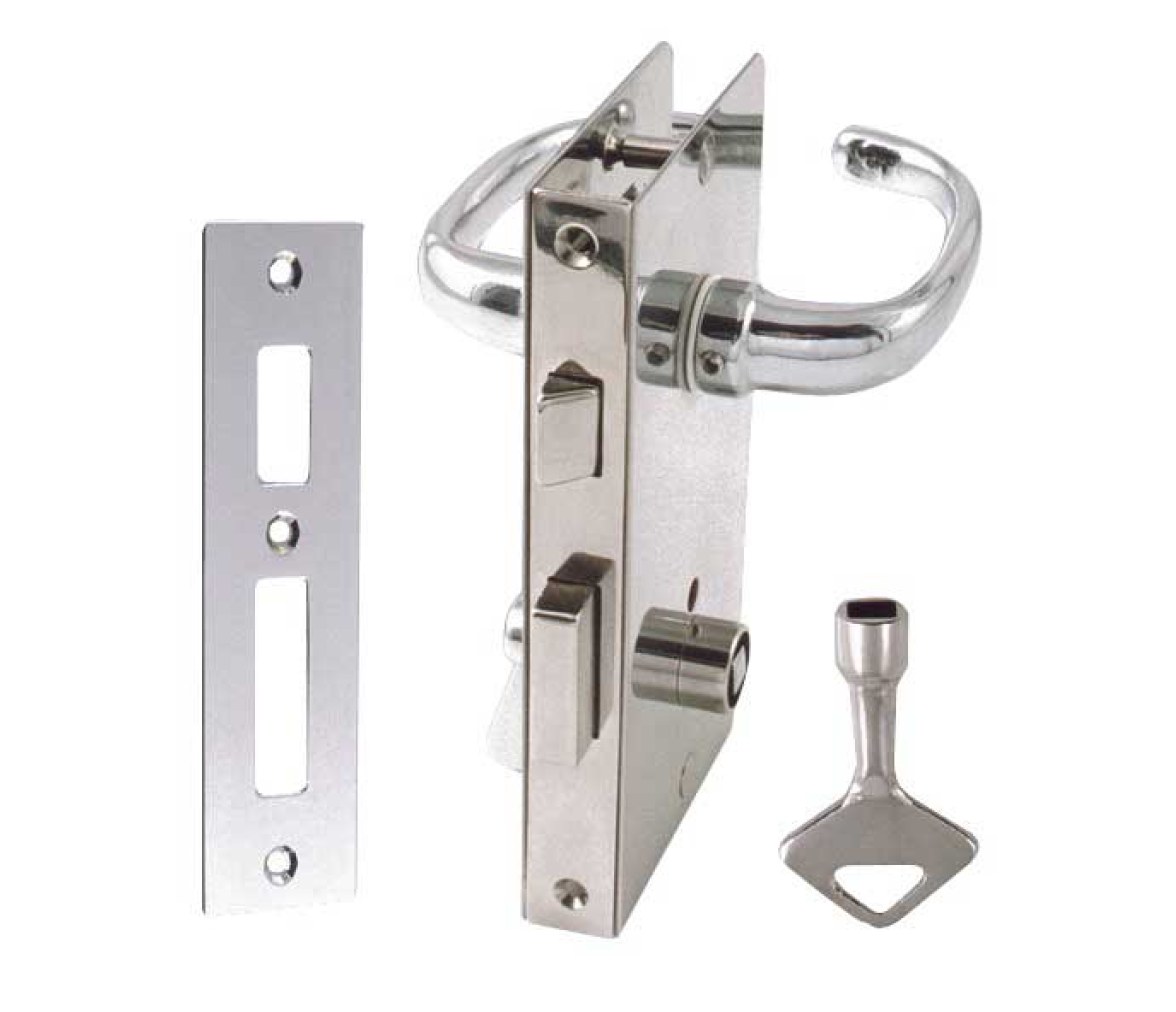 Cerradura Giratoria con Llave Liberadora