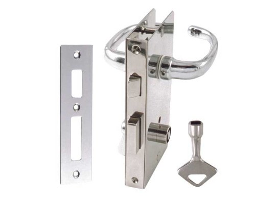 Swivelling Lock with Releaser Key
