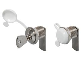 Cylinder lock with Yale key