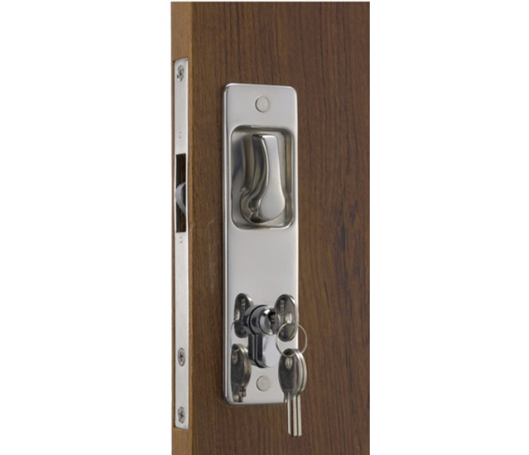 Cerradura puerta corredera manilla smart con cierre interior