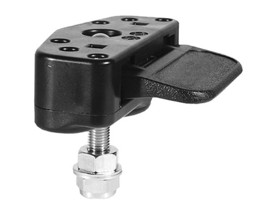 Hidden Vertical Lock White