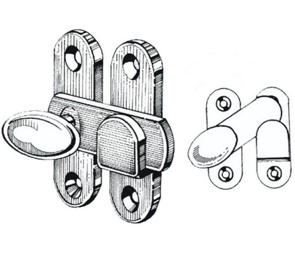 Cerrojo sencillo para camarote