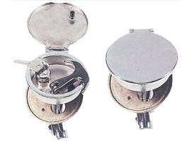 Cerrojo Tirador Latón Cromado 68 mm