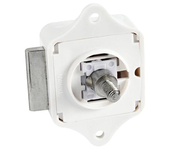 Cerrojo Pulsador Blanco