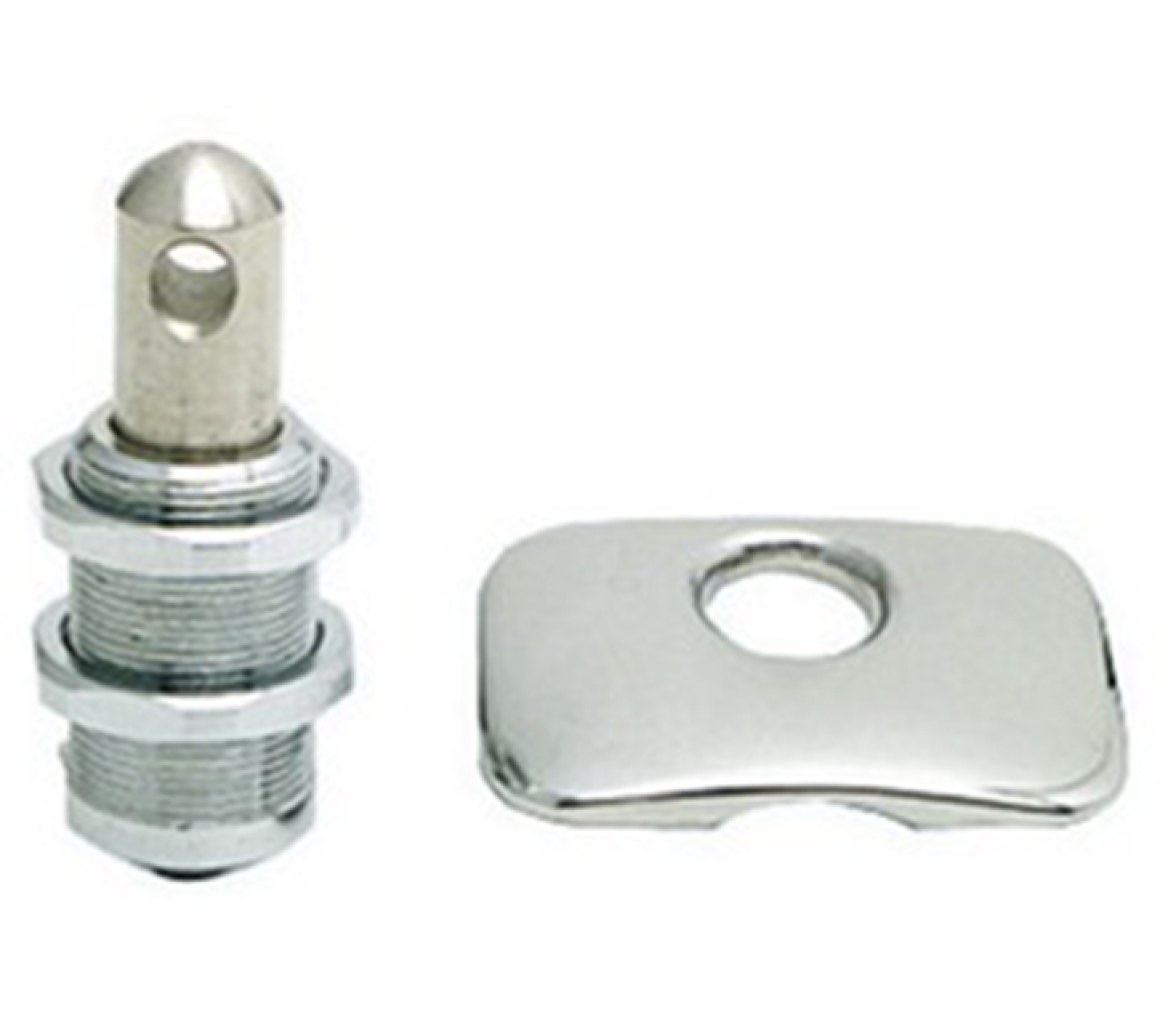 Cerrojo Pulsador para Cofres inox De Luxe