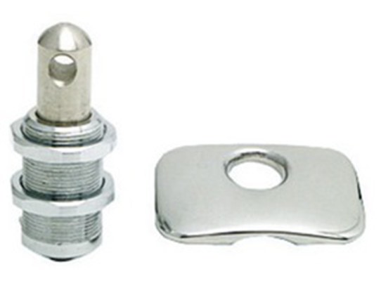 Cerrojo Pulsador para Cofres inox De Luxe