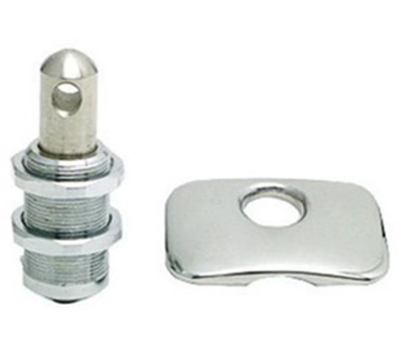 Cerrojo Pulsador para Cofres inox De Luxe