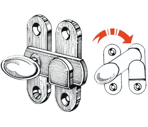 Cerrojo sencillo para camarote