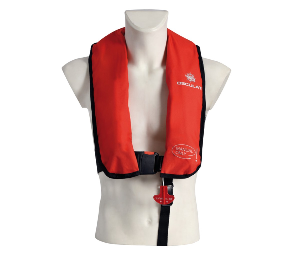 Chaleco salvavidas autoinflable 150 N (EN ISO 12402-3)