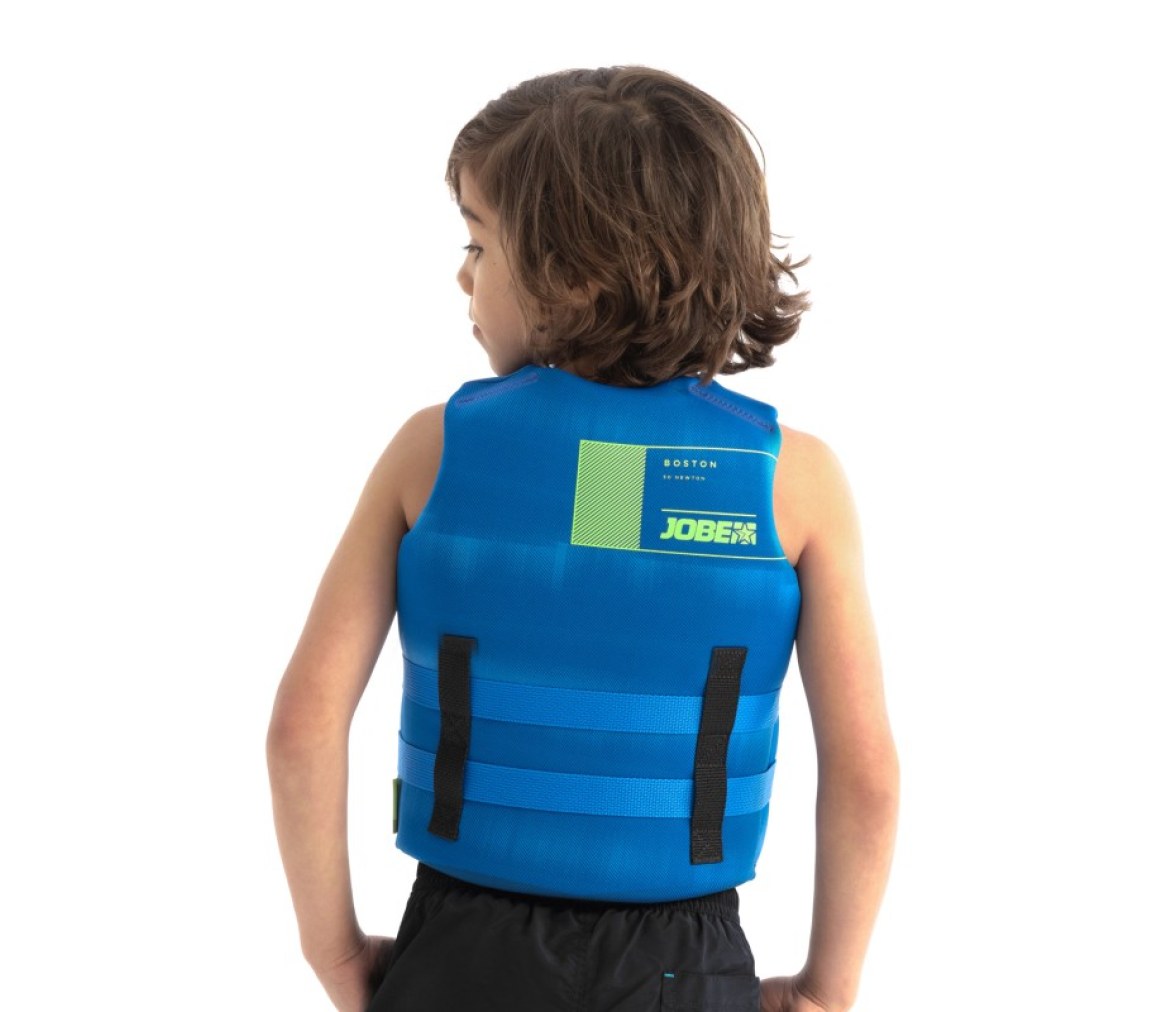 Chaleco salvavidas de neopreno para niños Jobe azul