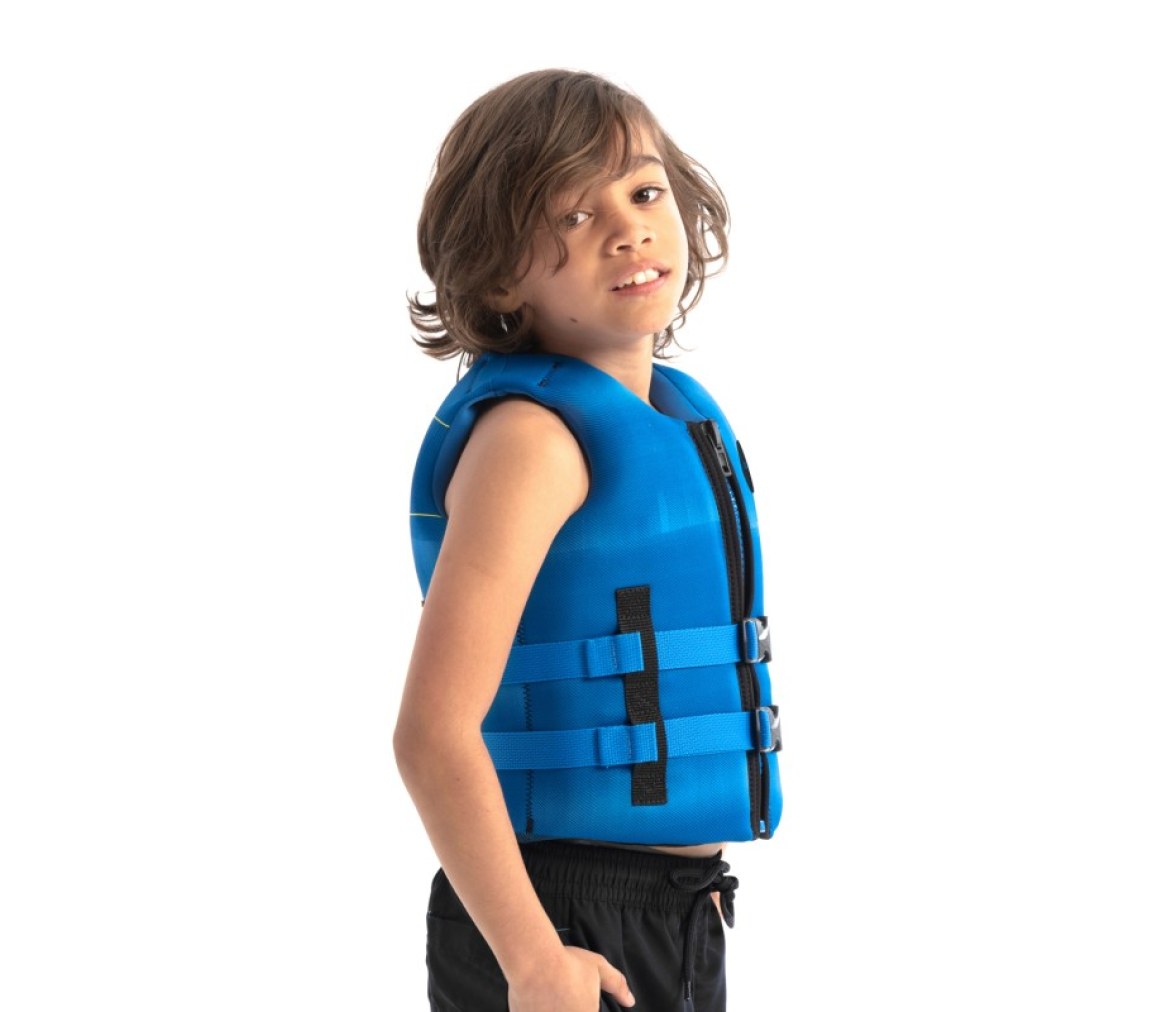 Chaleco salvavidas de neopreno para niños Jobe azul