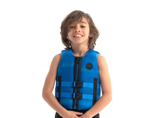 Chaleco salvavidas de neopreno para niños Jobe azul