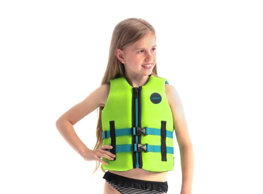 Chaleco Salvavidas de Neopreno para Niños Jobe Verde Lima