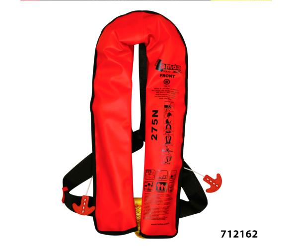 Chaleco Salvavidas Hinchable Solas Lamda 150N-275N Con Cremallera