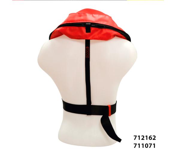 Chaleco Salvavidas Hinchable Solas Lamda 150N-275N Con Cremallera