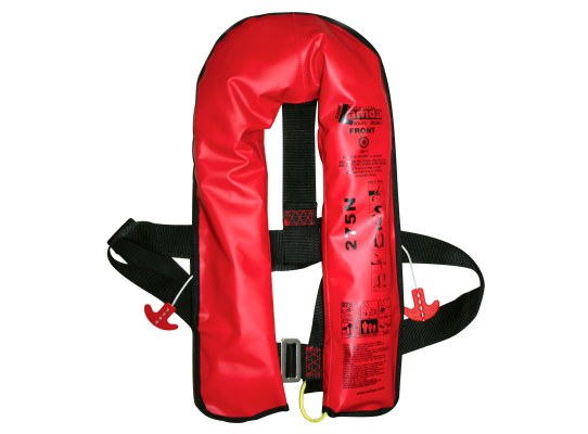 Chaleco Salvavidas Hinchable Solas Lamda 150N-275N Con Cremallera