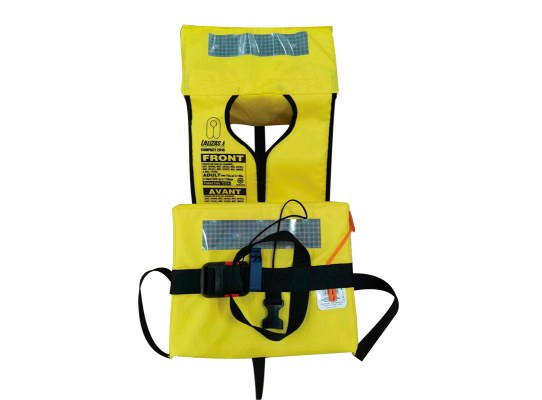 Chaleco Salvavidas Infantil Espuma Compacto LALIZAS, SOLAS/MED,  Amarillo