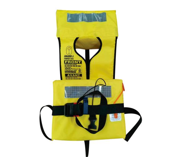 Chaleco Salvavidas Infantil Espuma Compacto LALIZAS, SOLAS/MED,  Amarillo