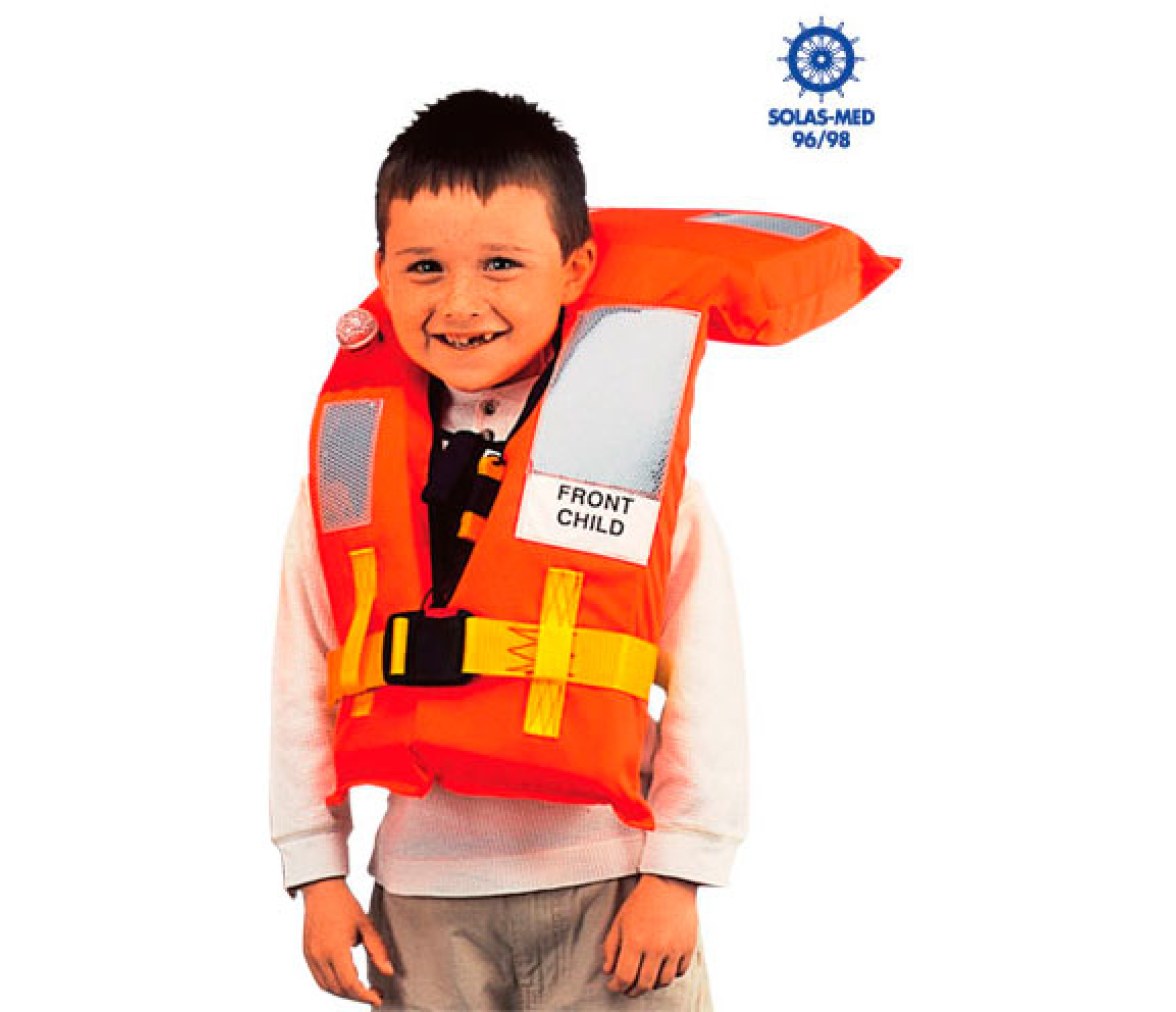 Chaleco Salvavidas Infantil Solas 150N