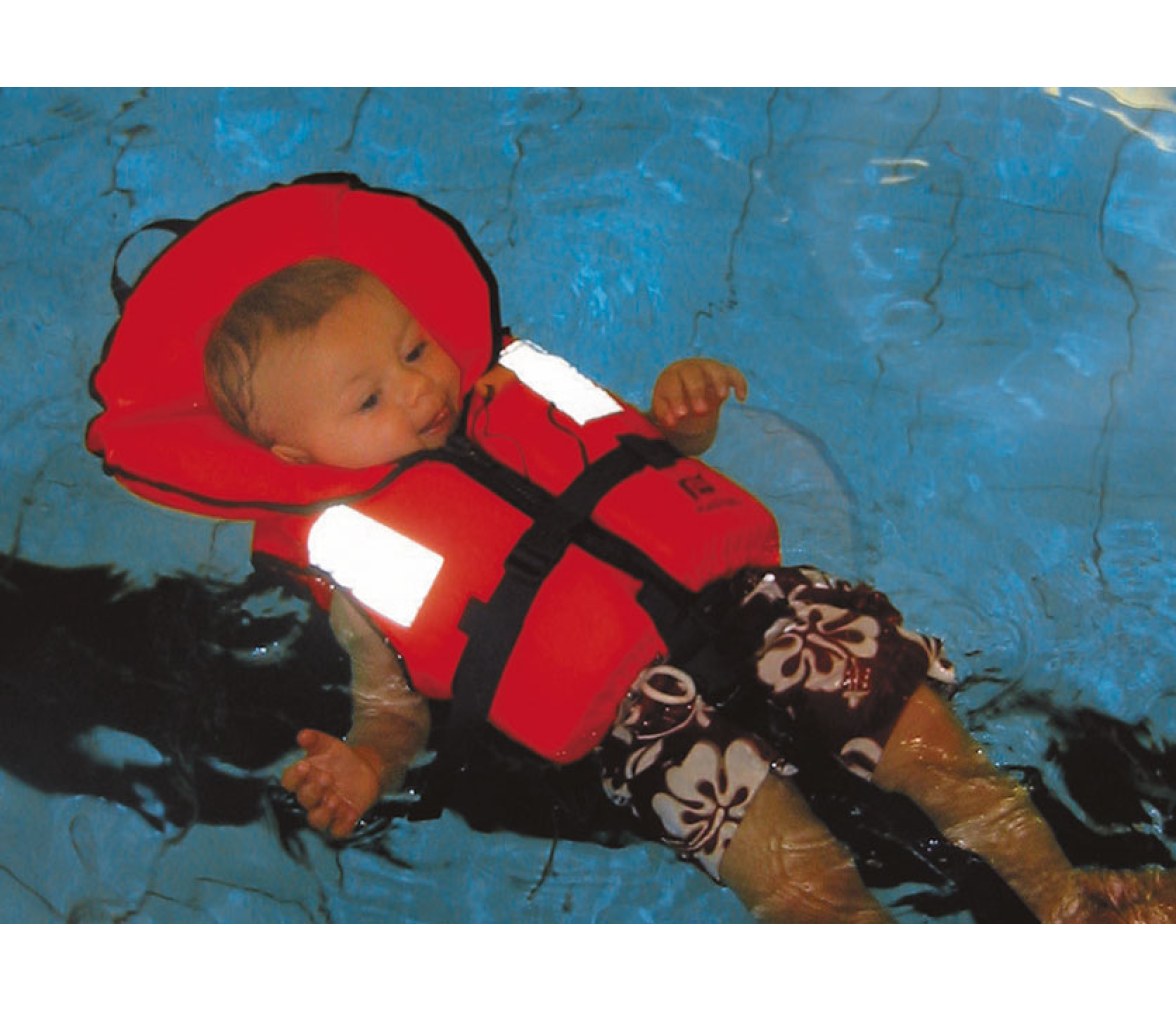 Chaleco Salvavidas Infantil Typhoon 100 N Naranja Liso Plastimo
