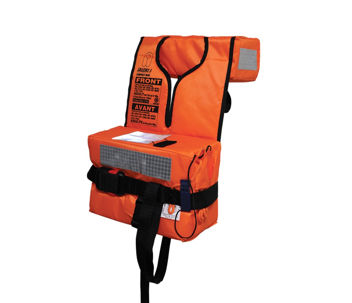 Chaleco salvavidas plegable de espuma Compact Mini LALIZAS, SOLAS/MED