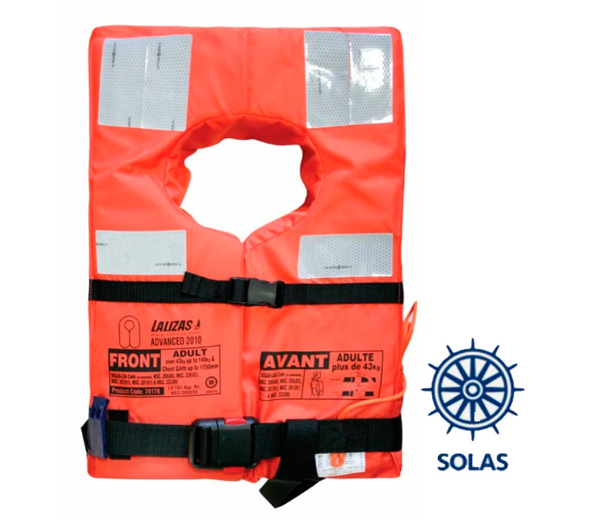 Chaleco Salvavidas SOLAS Avanzado Adulto