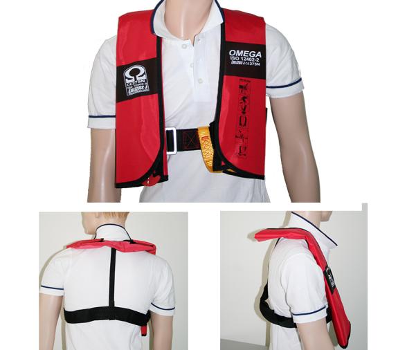 Chaleco Salvavidas Hinchable Omega 275N Lalizas