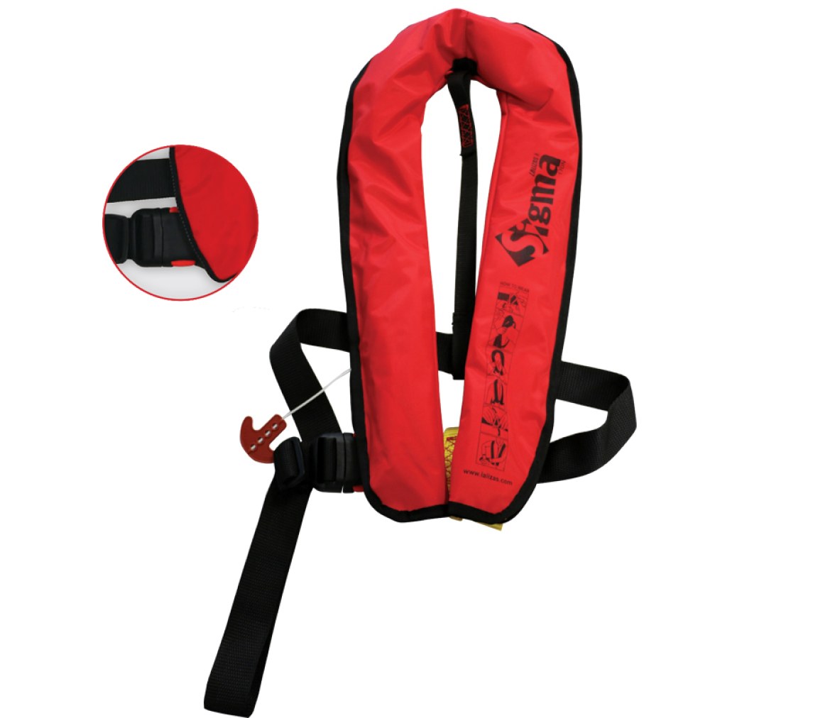 Chaleco Salvavidas Hinchable Sigma 150N Adulto