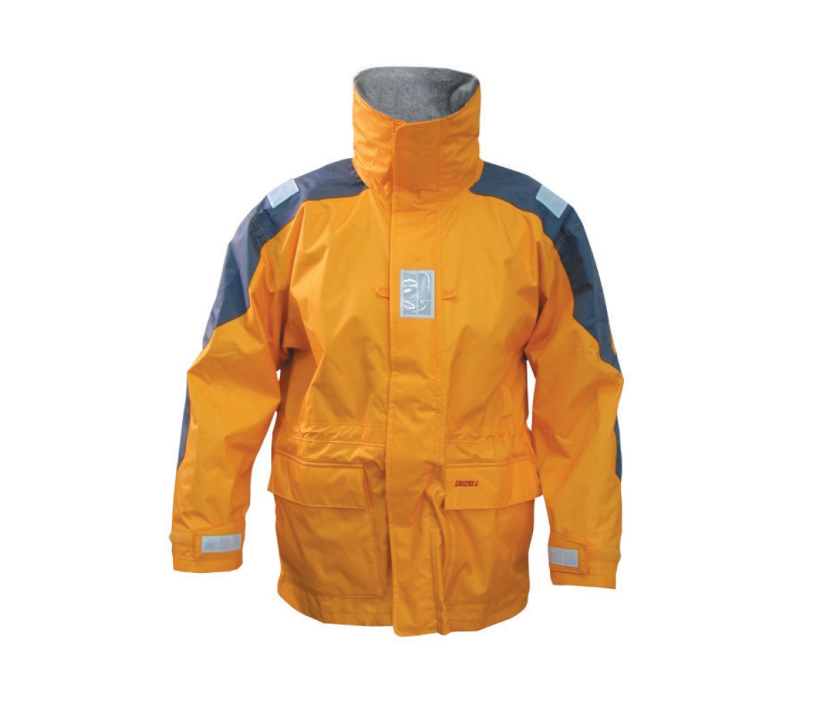 Chaqueta Sailing Adulto “IT”, roja/gris- M