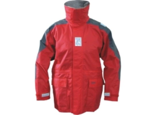 Chaqueta Sailing Adulto “IT”, roja/gris- M