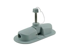 Chumacera Gris con Pin Metálico