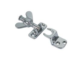 Cierre de ojo de buey en Laton Cromado