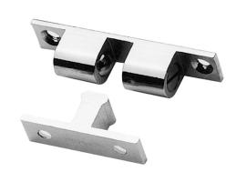 Cierre-Sujetapuertas de Laton Cromado