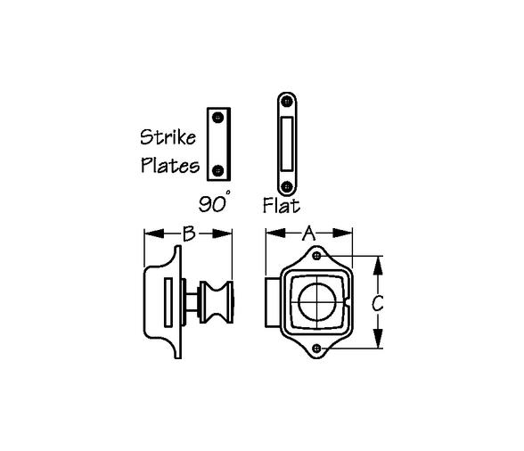 Cierre con Pulsador Inox