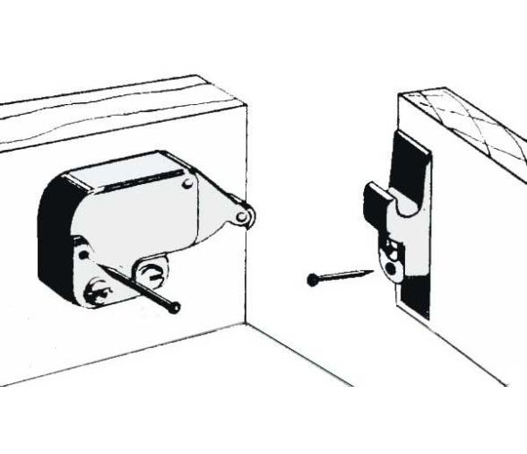 Cierre de Puerta con Resorte Acero Inoxidable